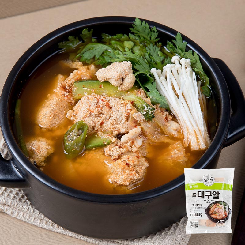 [재호식품] 냉동 대구곤 / 대구알 800g