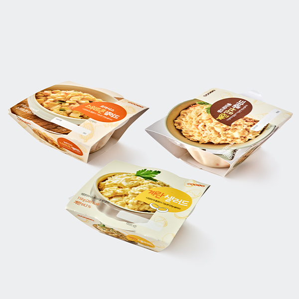 샌드위치용 샐러드 3종 (총 6개입)