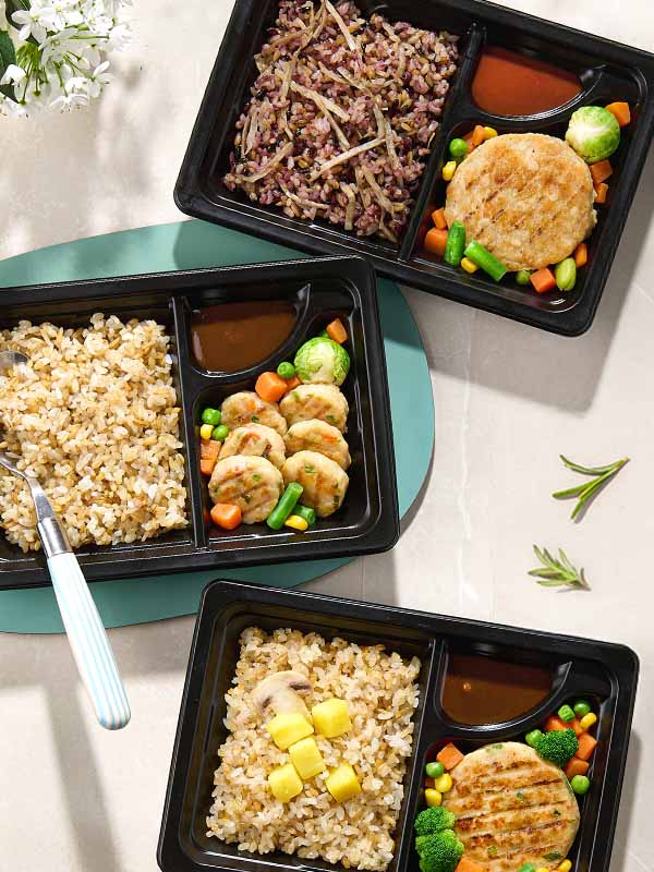 다이어트 닭가슴살 스테이크 도시락 3종 (220g×6팩)