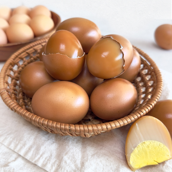 [계림농장] 촉촉하고 담백한 반반계란 (반숙란 10구+훈제란 10구)