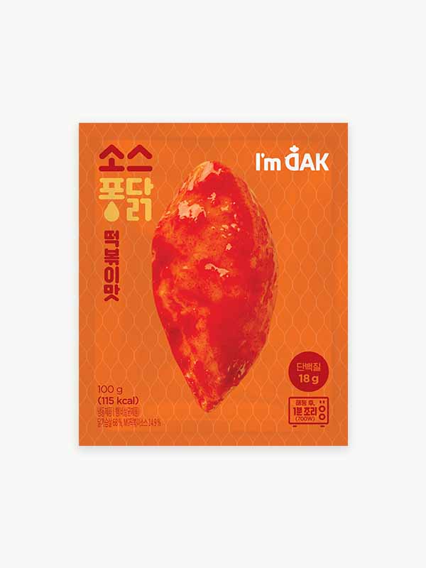 소스퐁닭 떡볶이 (100g)