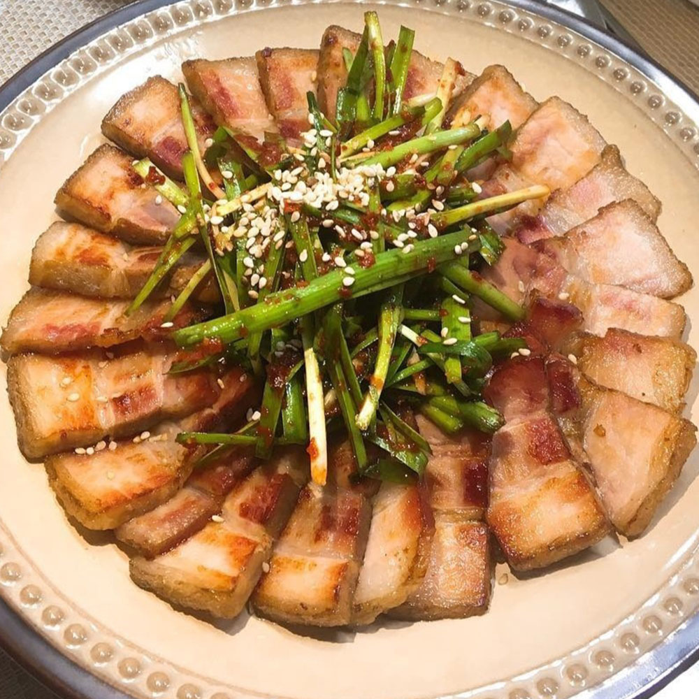 참나무 훈연 훈제삼겹살 320g 훈제오리 400g
