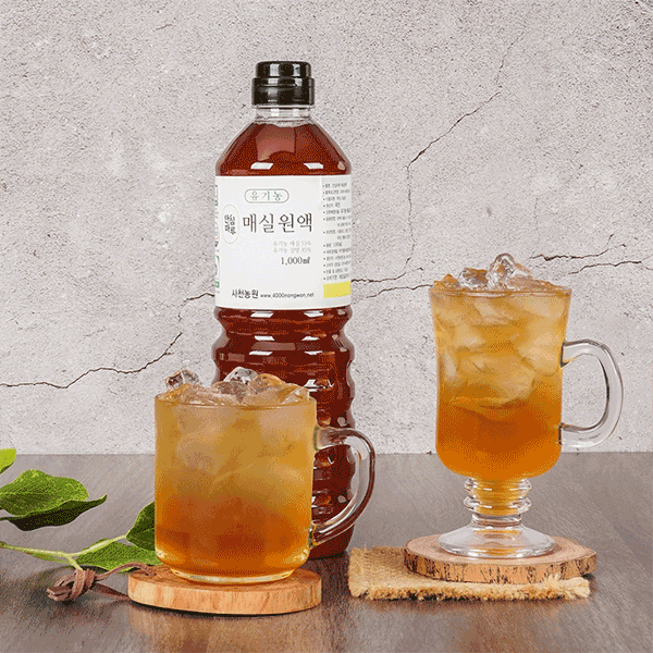 사천 무기농 유기농 매실 원액 엑기스 500ml