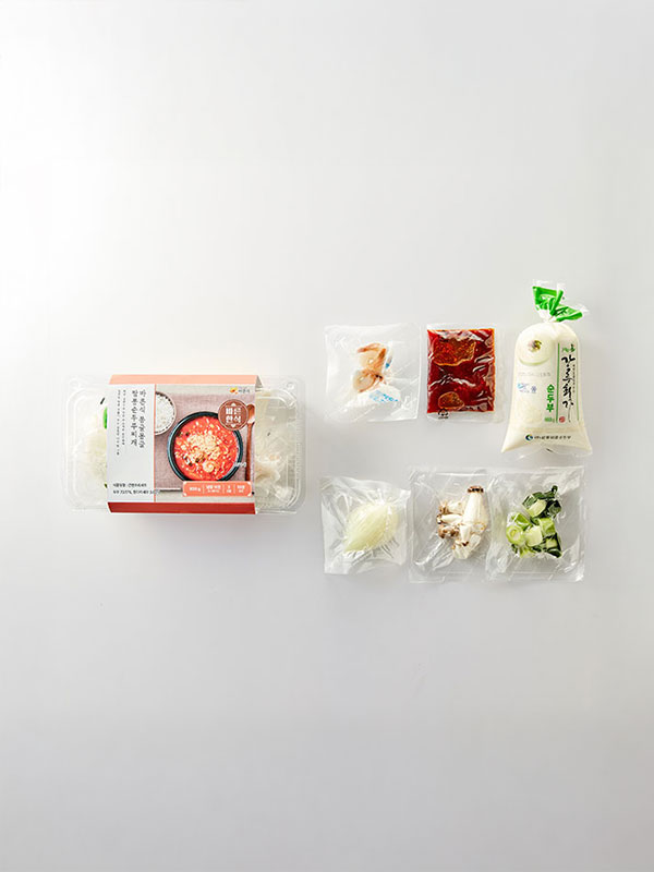 바른식 몽글몽글 짬뽕 순두부 찌개 (2~3인분/밀키트)
