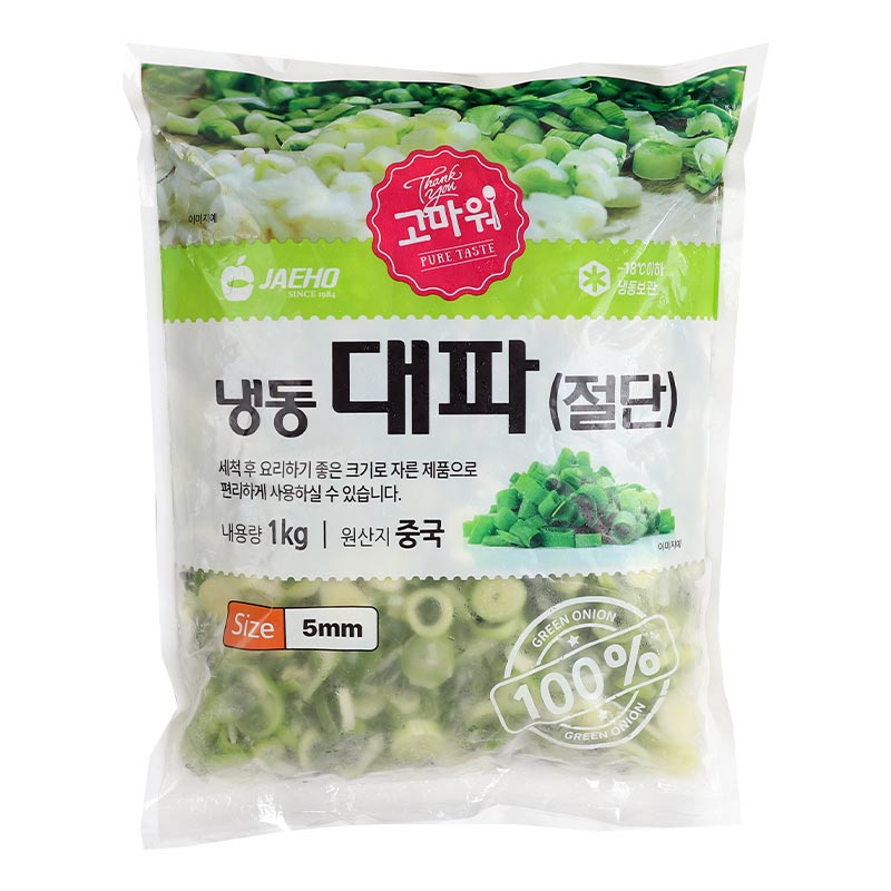 [재호식품] 냉동 대파 절단 1kg 대표이미지 섬네일