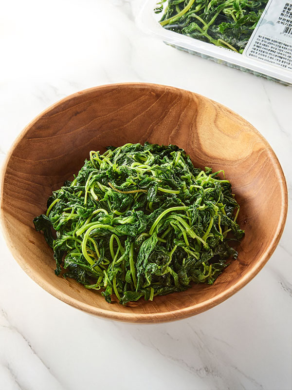 국산 데친 깻잎순 (250g, 순바라)