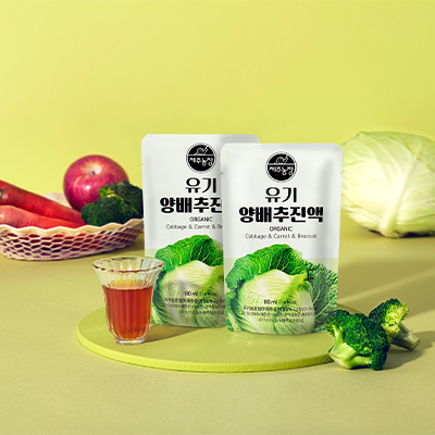제주농장 유기 양배추 진액 (80ml x 30포) 대표이미지 섬네일