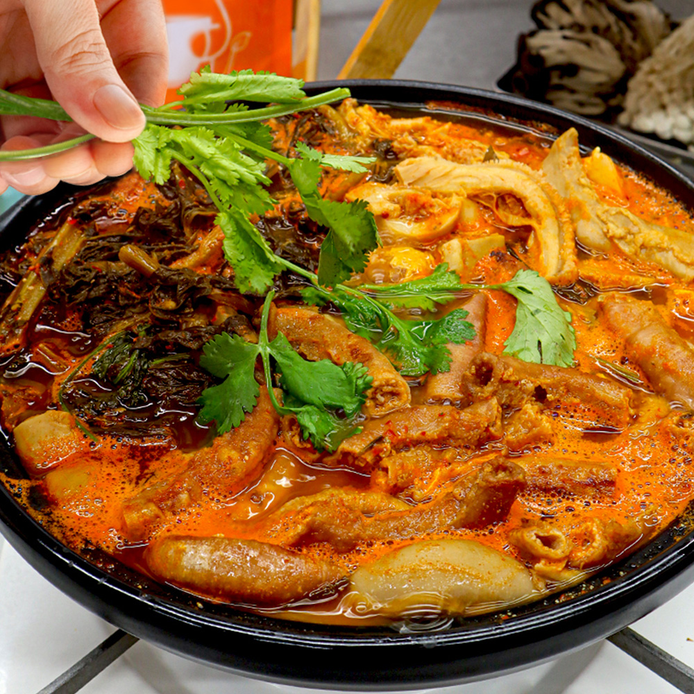 건더기 듬뿍 시래기 소 곱창전골 1-4kg
