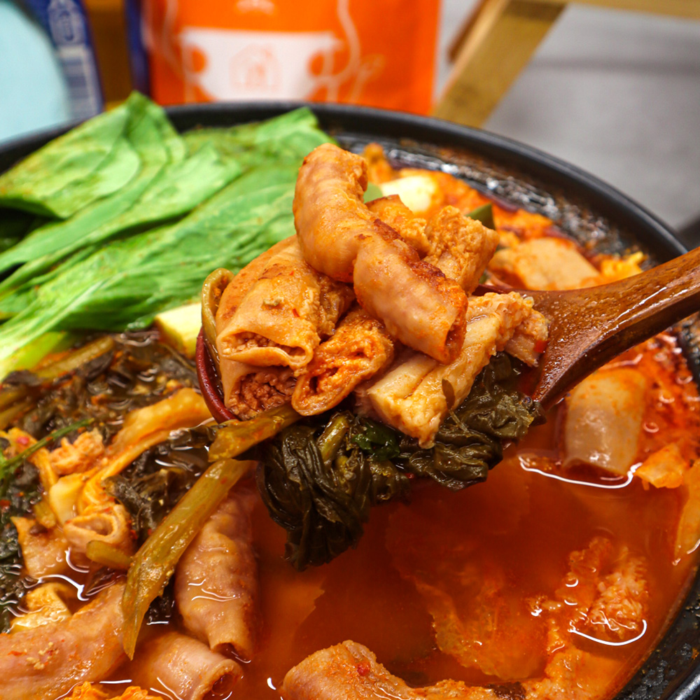 건더기 듬뿍 시래기 소 곱창전골 1-4kg