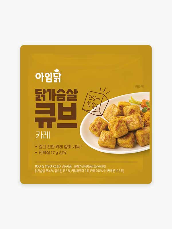 닭가슴살 큐브 카레 (100g)