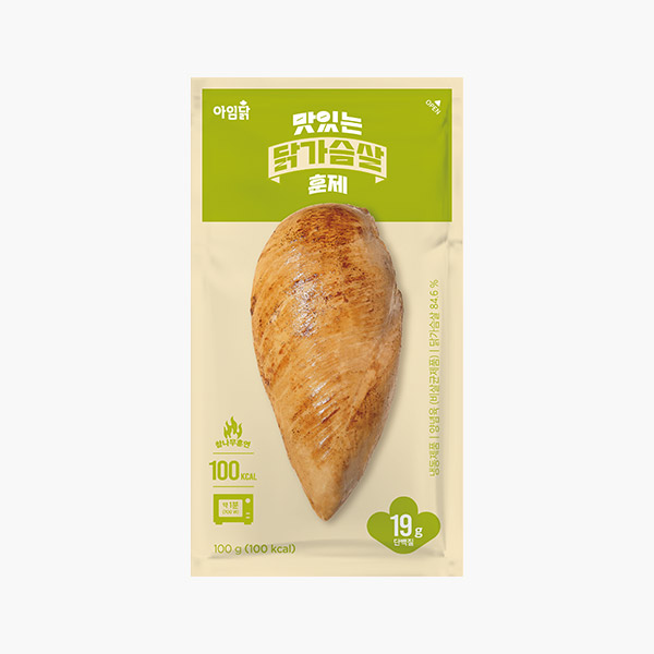 맛있는 닭가슴살 훈제 (100g)