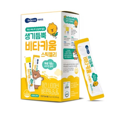 [1+1] 베베쿡 생기듬뿍 비타키움스틱젤리 280g (20g*14포) 대표이미지 섬네일