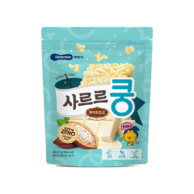 베베쿡 사르르쿵화이트초코(23g) 대표이미지 섬네일
