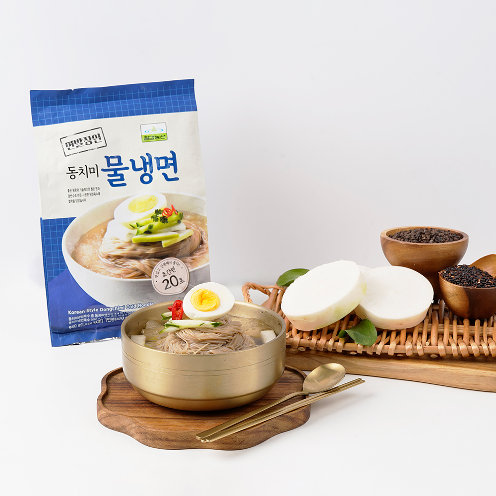 암반수로 만든 시원한 동치미 물냉면 2인분 대표이미지 섬네일