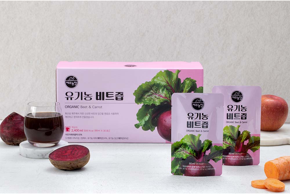 제주농장 유기농비트즙 (80ml x 30포)