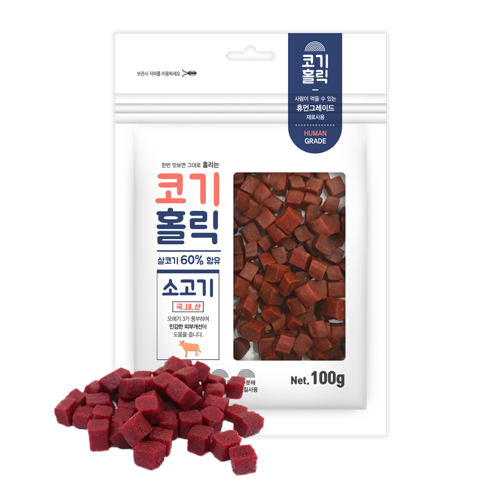 코기홀릭소고기100g 대표이미지 섬네일