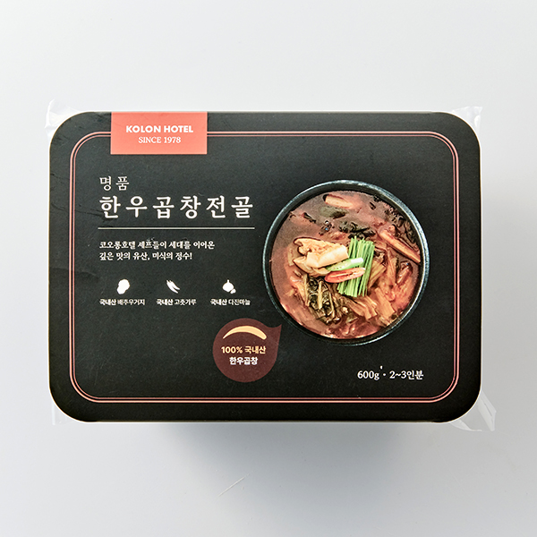 [3팩] 한우 곱창전골(2인분/600g)
