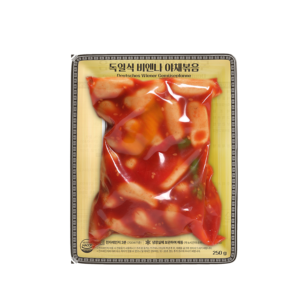 독일식 비엔나 야채볶음 250g