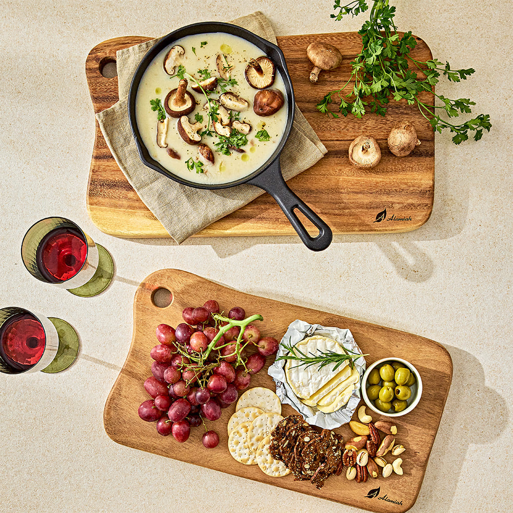 알라미아 파투하 페이스그레인 플레이팅 도마