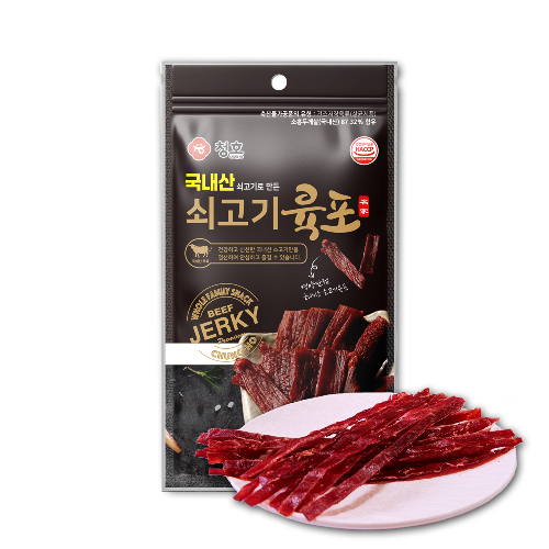 [청호] 국내산 쇠고기로 만든 육포 80g*2봉