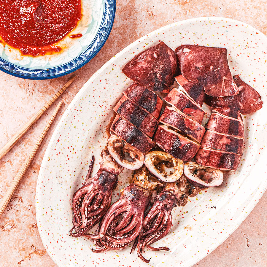 통오징어 600g 5-7미 원양산 급랭