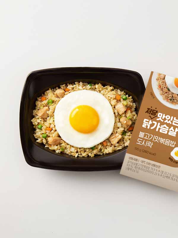 닭가슴살 불고기맛볶음밥 도시락 (195g)
