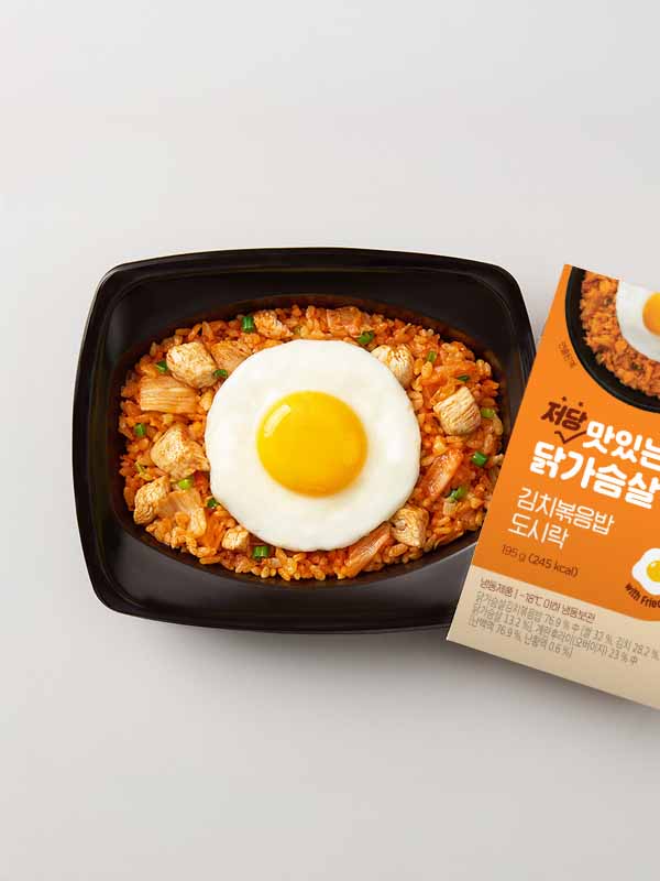 닭가슴살 김치볶음밥 도시락 (195g)