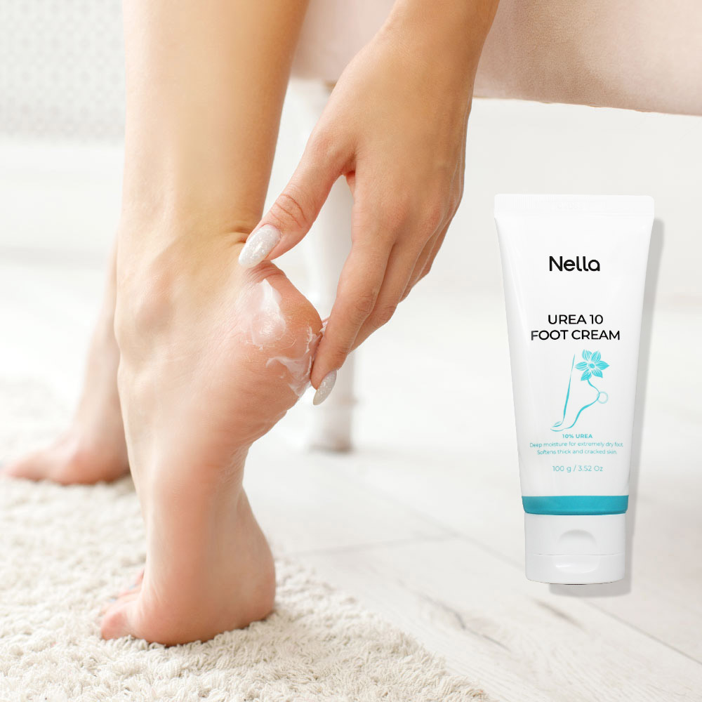 넬라 우레아 10 풋크림 100g *4개 + 풋파일