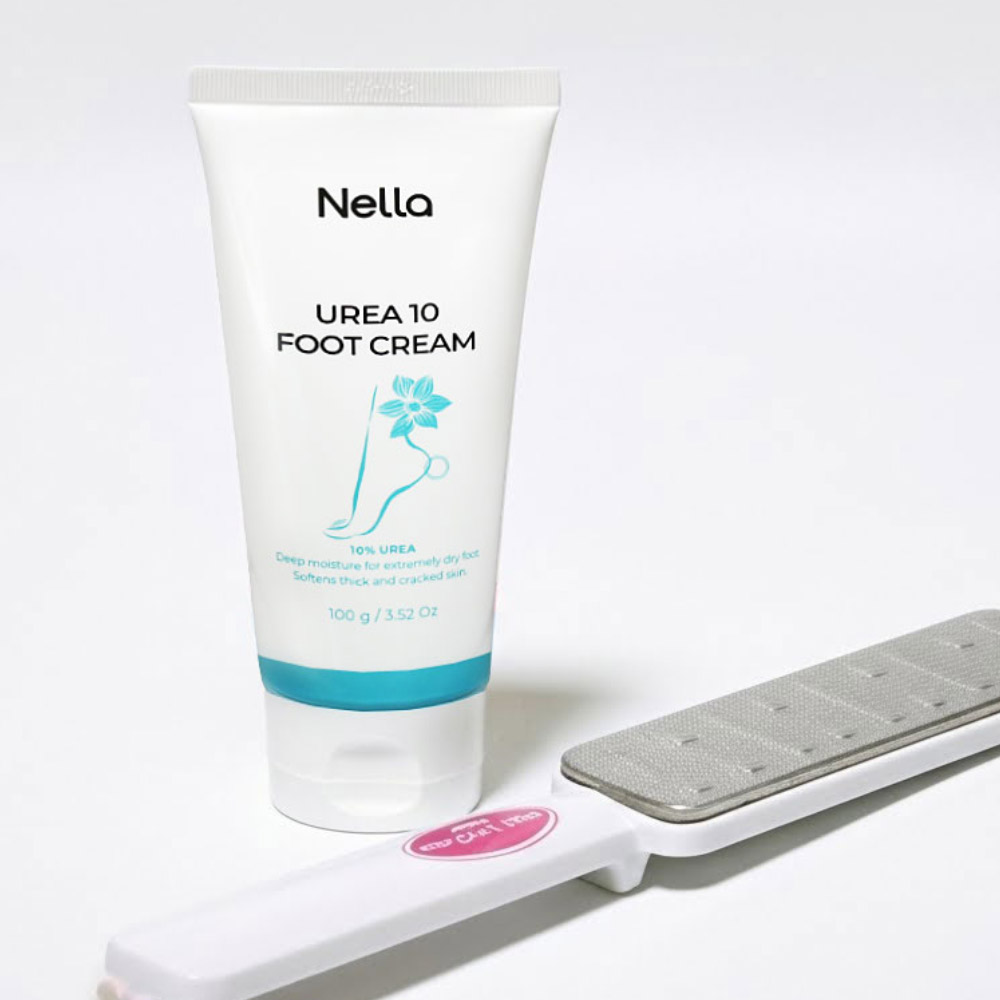 넬라 우레아 10 풋크림 100g *4개 + 풋파일