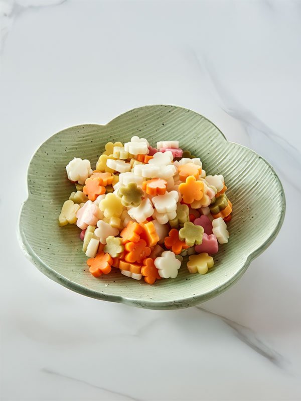 꽃길 행운 꽃 모양 떡국떡 500g