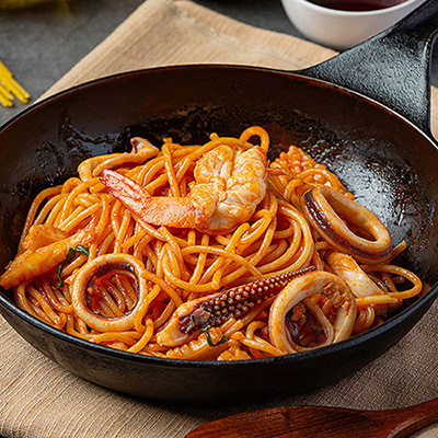 하남 맛집 캠핑 집들이 5분 원팩 매콤 달콤 밥도둑 오징어 볶음 비빔면 580g 1-2 인분 X 3팩 대표이미지 섬네일