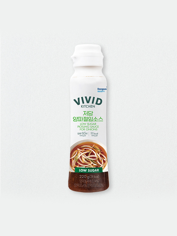 비비드키친 저당 양파절임소스 (220g)