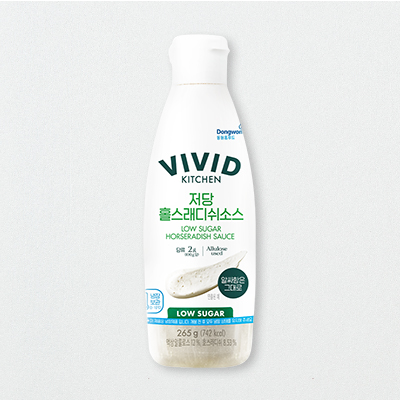 비비드키친 저당 홀스래디쉬소스 (265g) 대표이미지 섬네일
