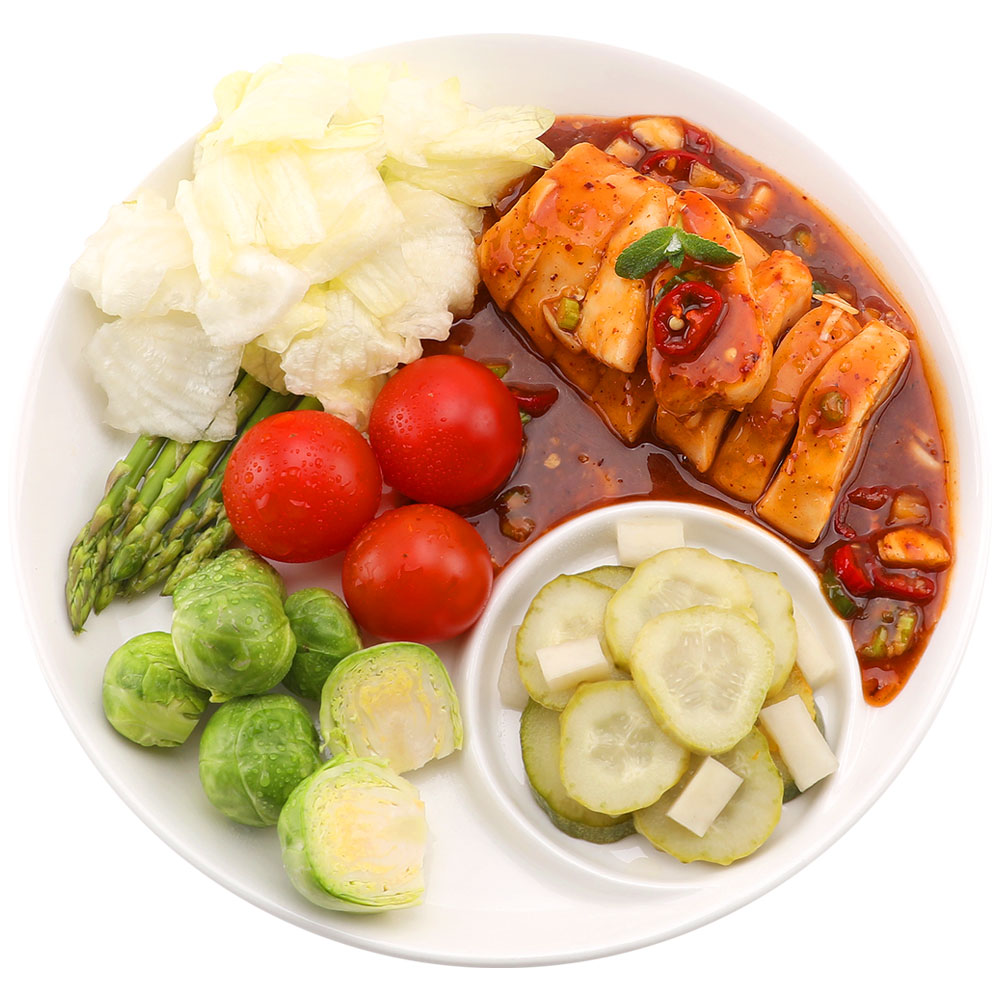 인생닭 소스담은 닭가슴살 슬라이스 깐풍기맛 130g 10팩