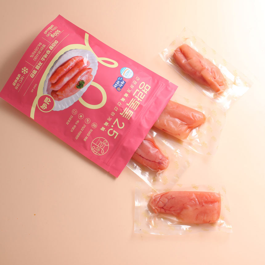저염명란 아라향명란 명란톡톡 500g 실속 분홍 파우치 1팩/2팩/3팩/4팩