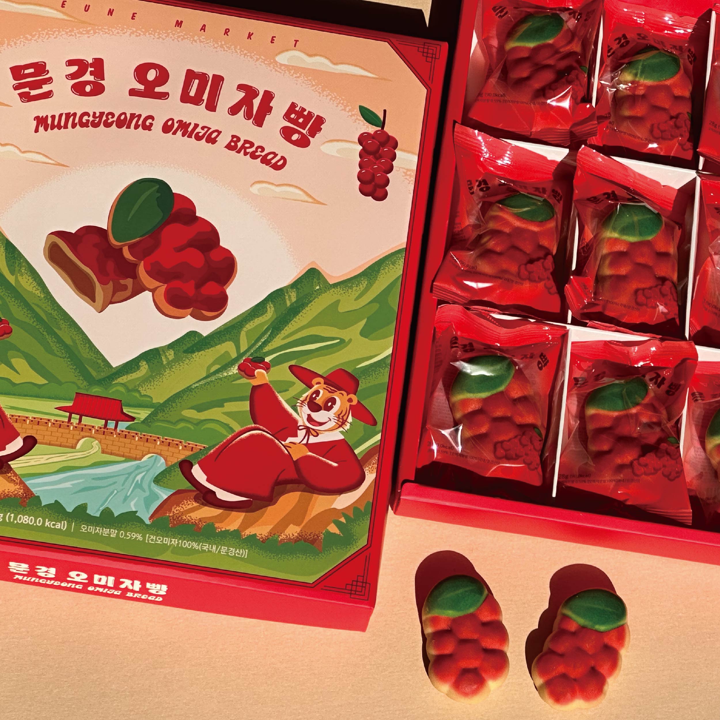 문경 오미자빵(12개입)