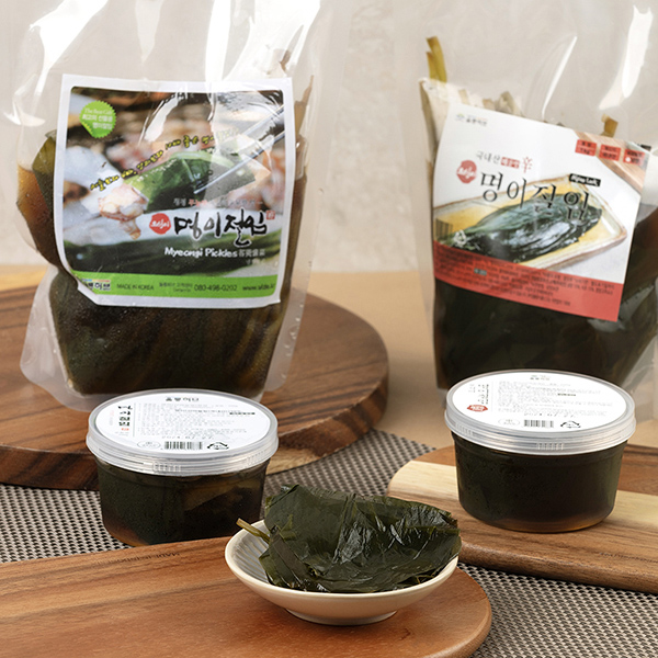 국내산 명이나물 장아찌 1kg