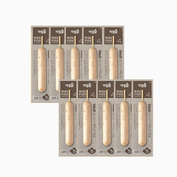 닭가슴살 소시지꼬치 블랙페퍼 (70g×10팩)