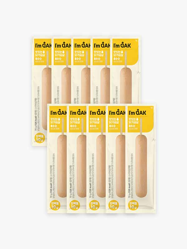 닭가슴살 소시지꼬치 옥수수 (70g×10팩)