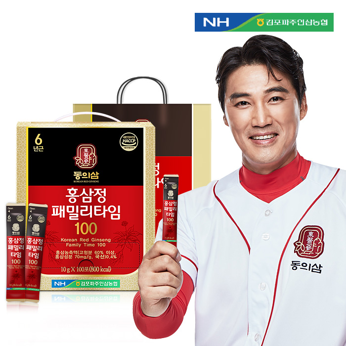 [100포]농협 동의삼 홍삼정 패밀리타임 10g x 100포