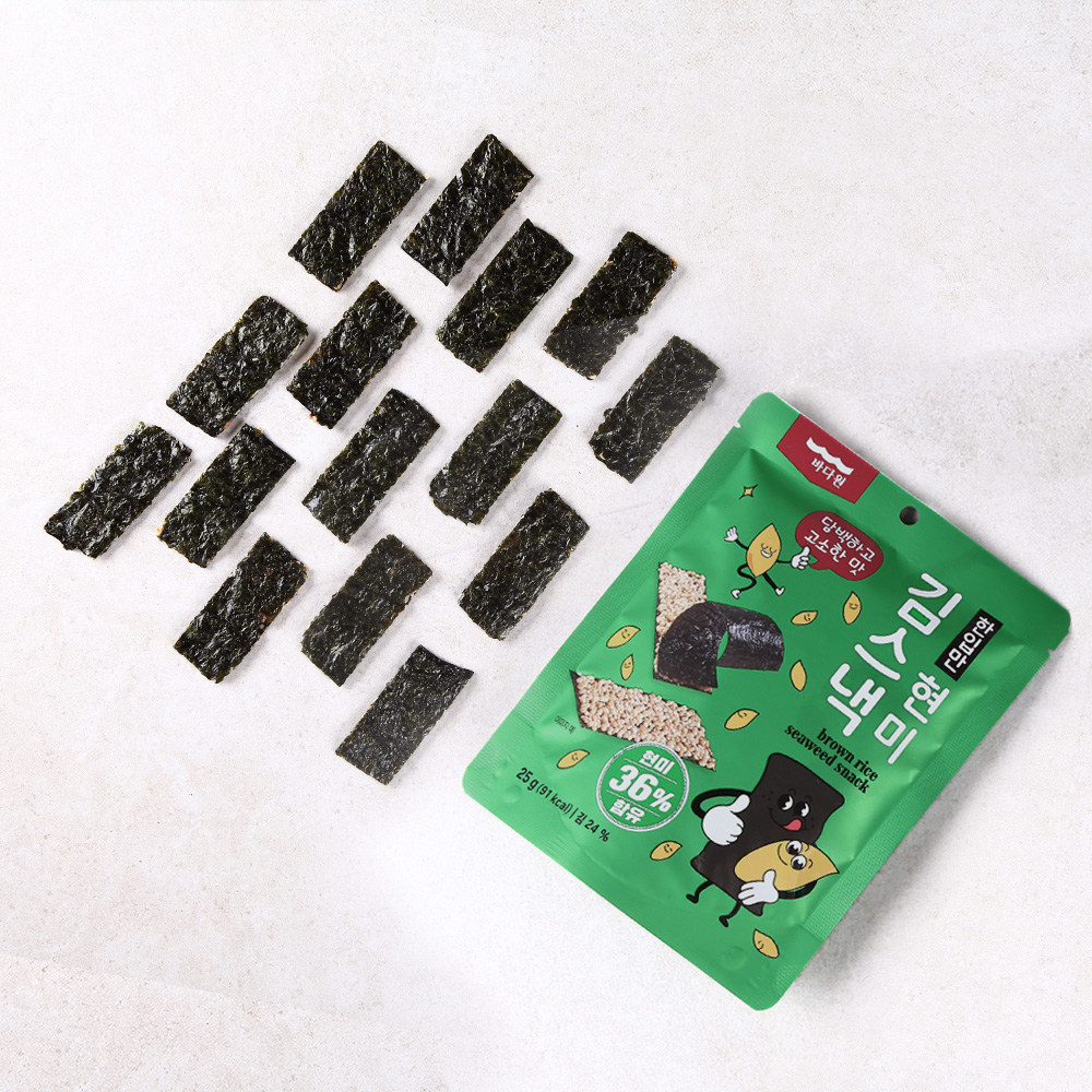 한입만 현미 김스낵 (25g)