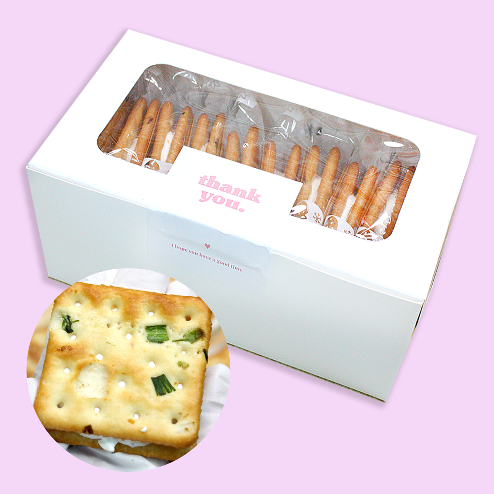 대파누가크래커 12개입 대만간식 개별포장 아이들 사무실간식 선물세트 답례품 대표이미지 섬네일