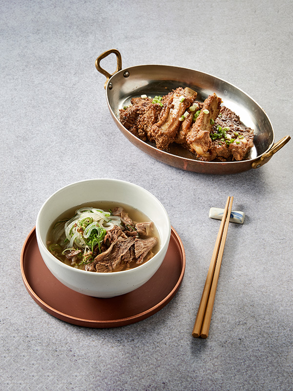 [식혜증정] 한돈갈비&한우갈비탕 꾸러미