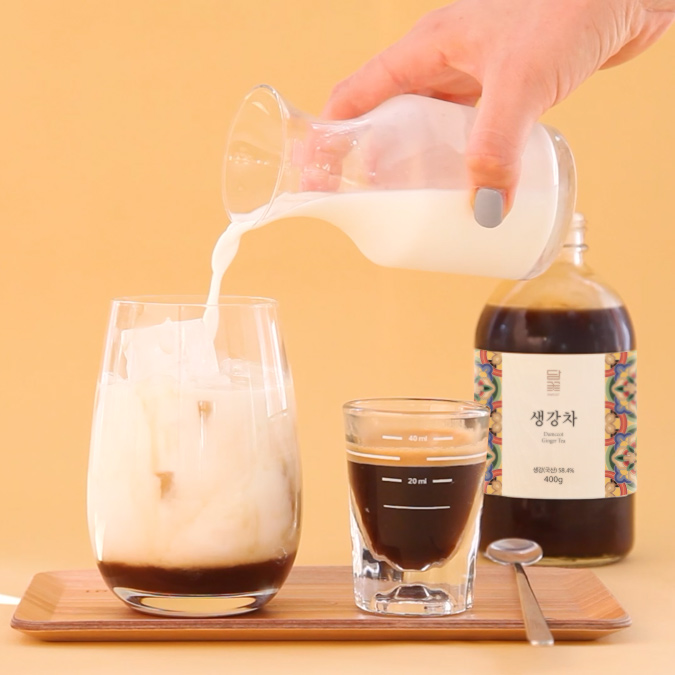 국내산 생강차 400g 수제 생강청 착즙 원액 진저티 담꽃