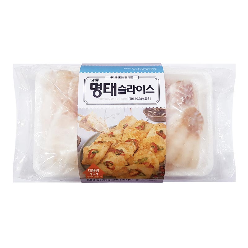 [재호식품] 명태포 슬라이스 800g (400g+400g) / 대용량 1+1