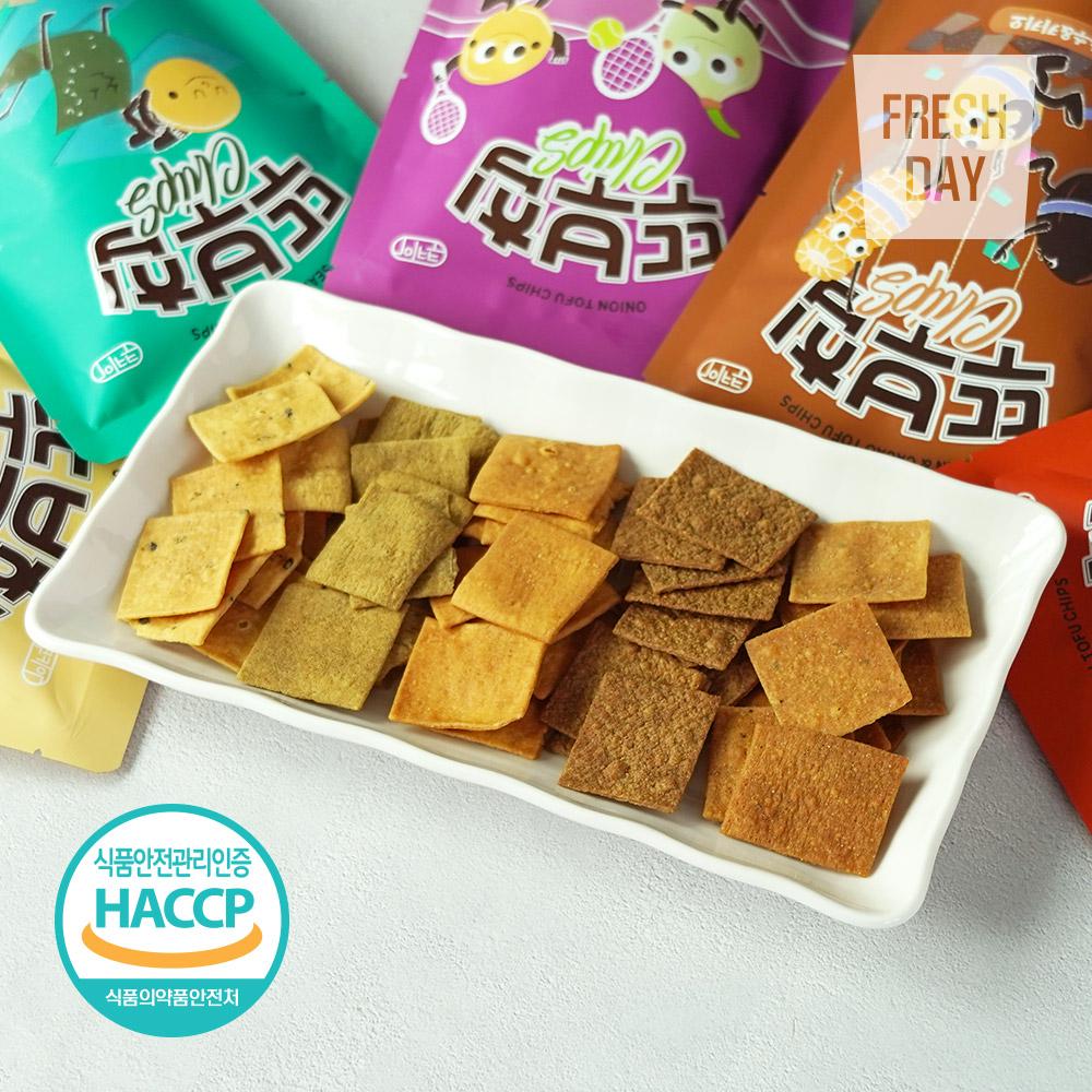 국내산 두부로 만든 맛있는 두부과자 뚜부칩 5가지맛 1세트 ~ 3세트