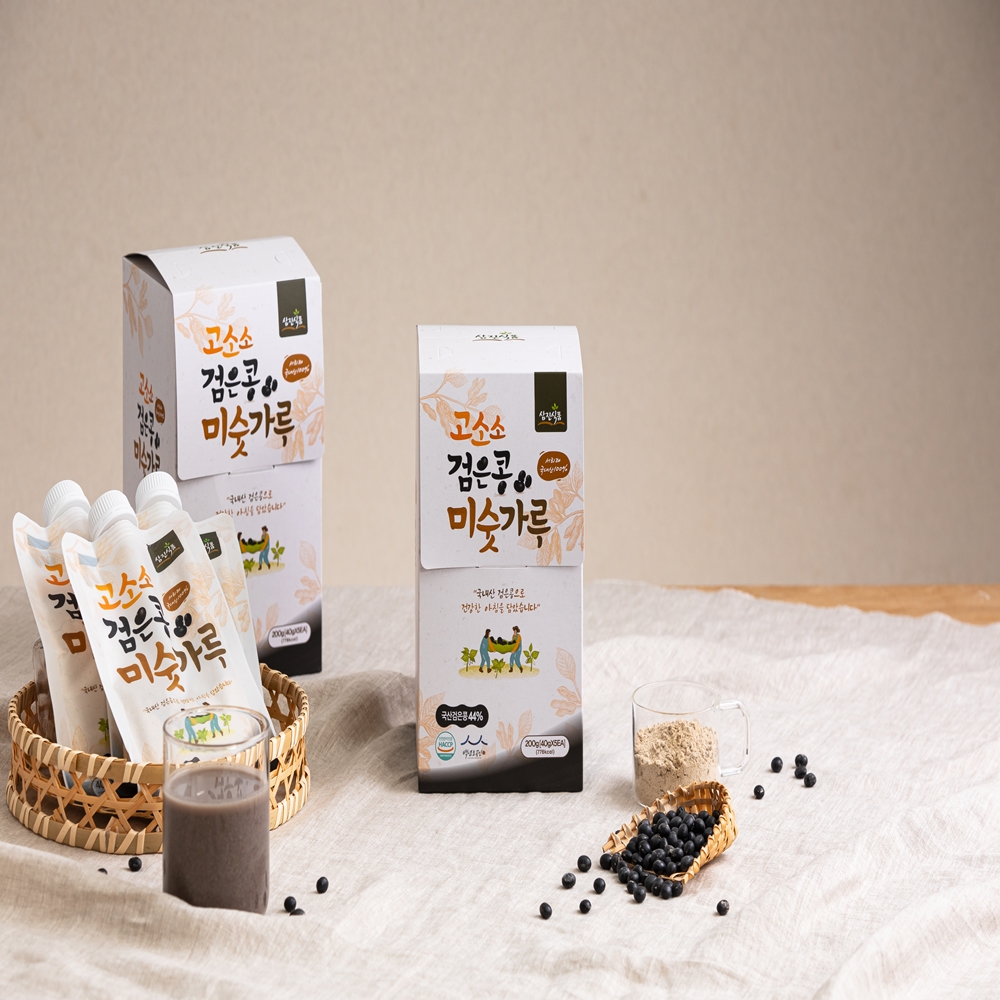 고소소 검은콩 미숫가루 40G*5EA 대표이미지 섬네일