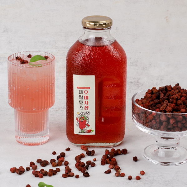 [피크팜] 문경 자일로스 오미자청 500ml