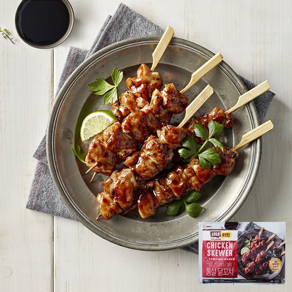 오프라이스 네네치킨 통살닭꼬치 590g x 2팩