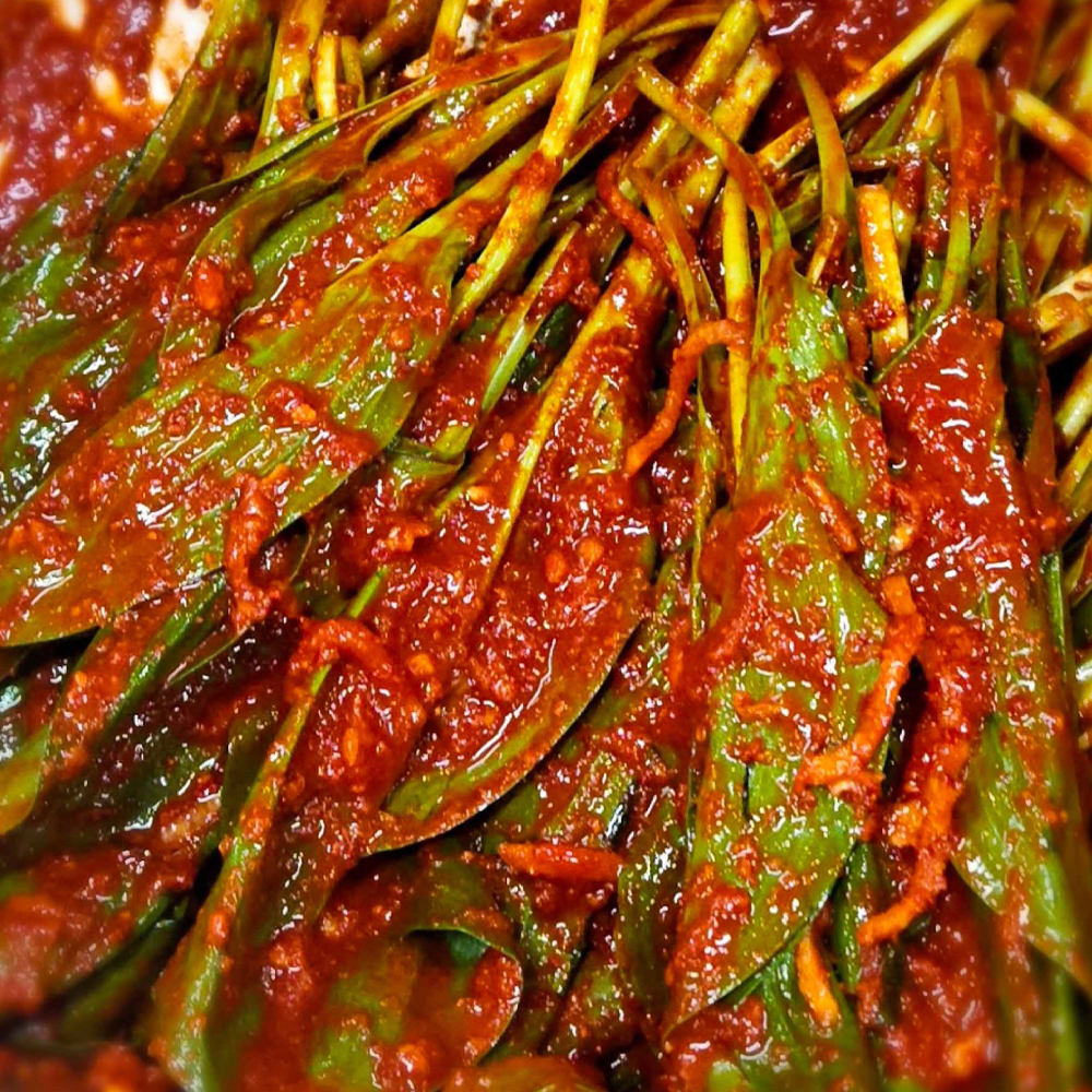 자연산 명이김치 산마늘 명이나물 김치 1kg